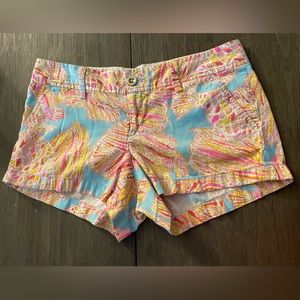 Lilly Pulitzer- The Walsh Short- Breakwater blue- size 6